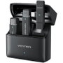 Vention NCAB0 Micrófono inalámbrico con clip USB tipo C - 2 unidades con receptor